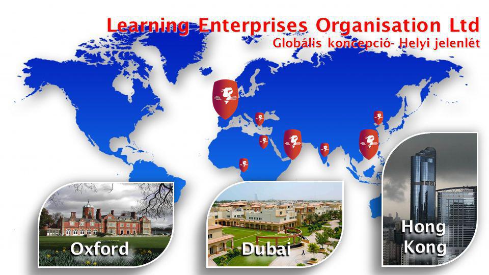 Learn – Earn – Own   All rights reserved 2013 Learning Enterprises Organisation Ltd Learning Enterprises Organisation Ltd Globális koncepció- Helyi jelenlét