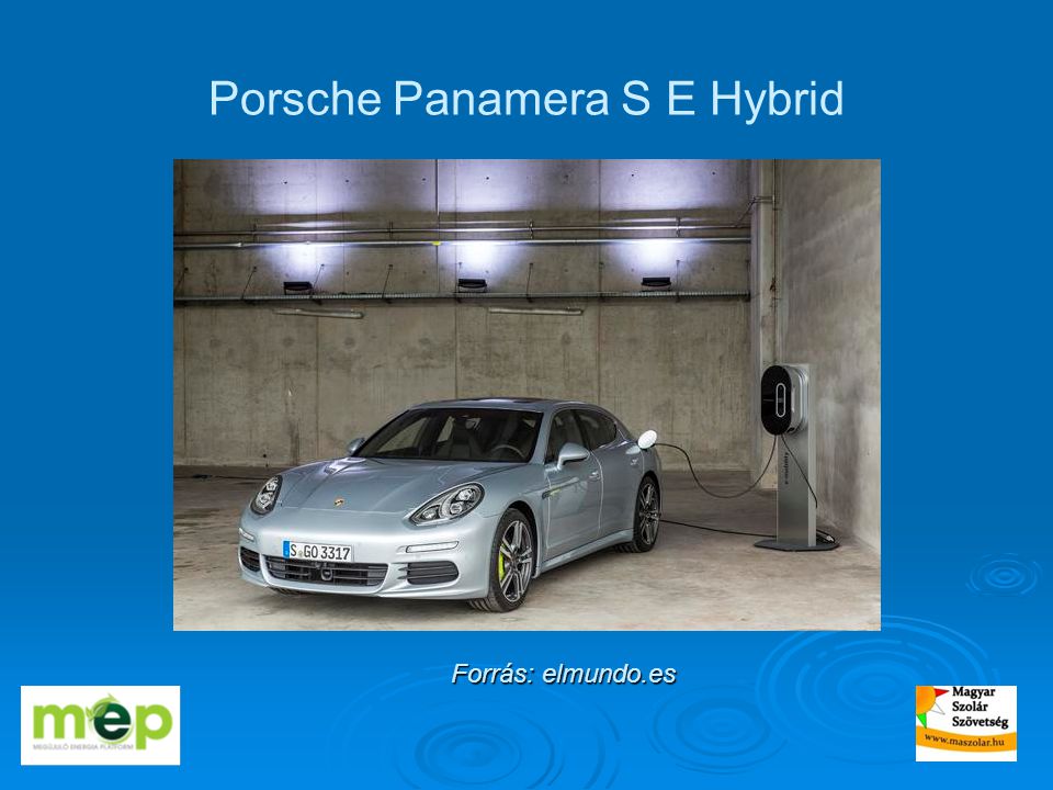 Porsche Panamera S E Hybrid Forrás: elmundo.es