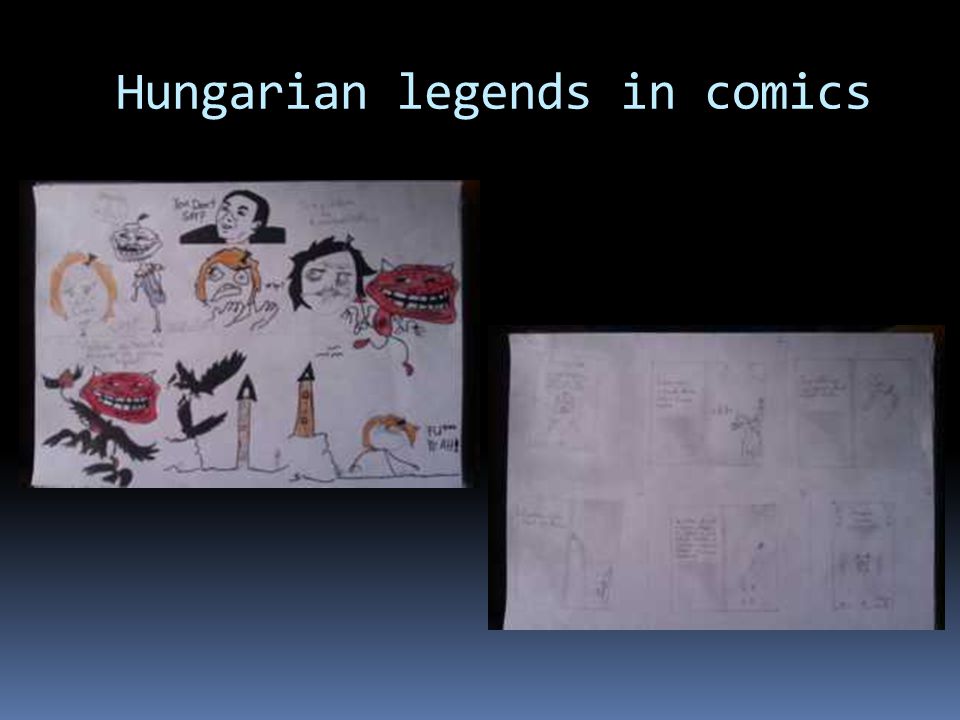 Hungarian legends in comics