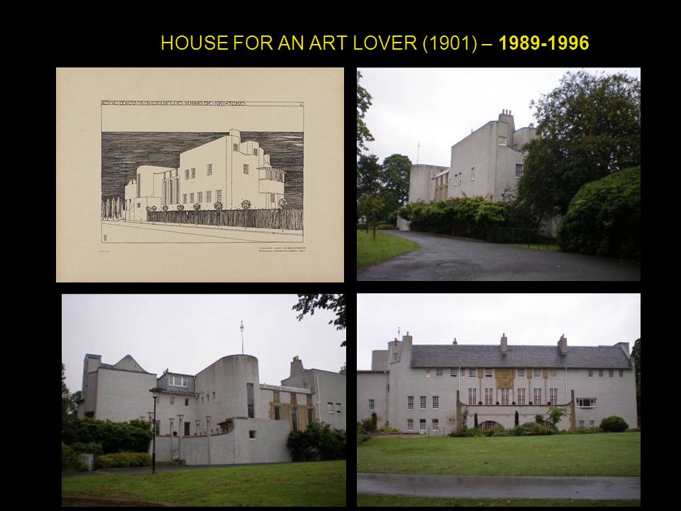 HOUSE FOR AN ART LOVER (1901) –