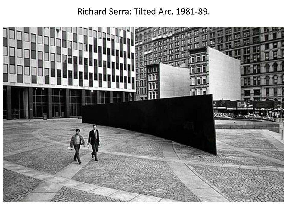 Richard Serra: Tilted Arc