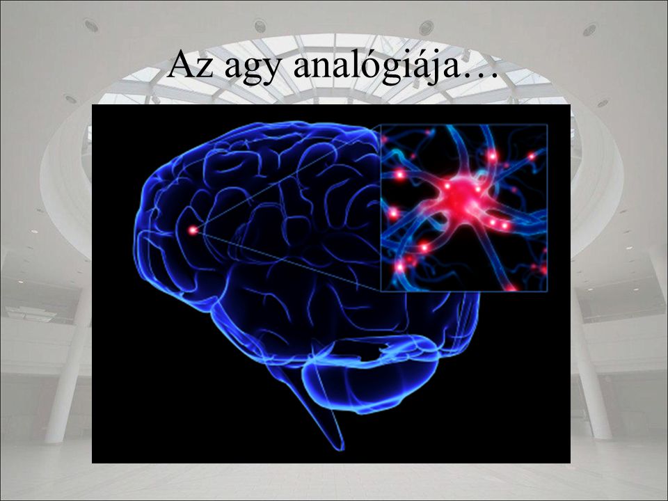 Az agy analógiája…
