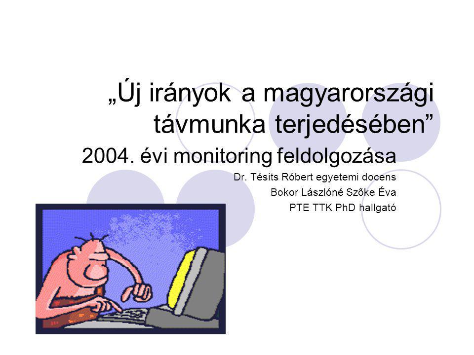 „Új irányok a magyarországi távmunka terjedésében 2004.