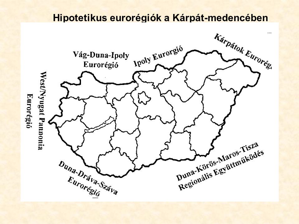 Hipotetikus eurorégiók a Kárpát-medencében