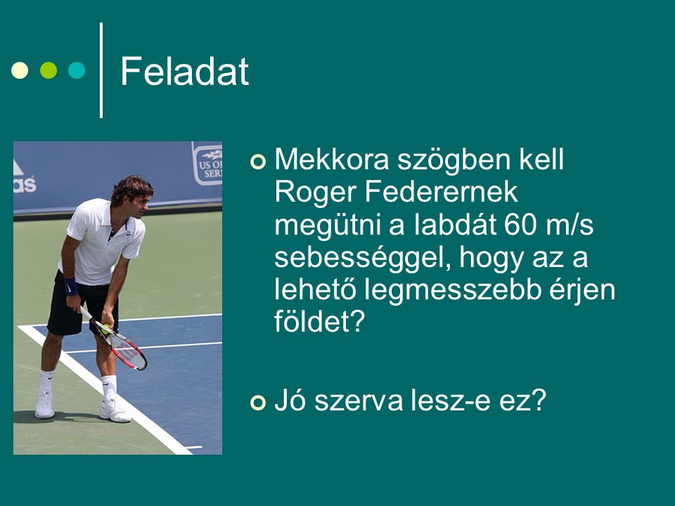 Gyakorló feladatok - Tenisztanulás oktató videói, Tenisz feladat