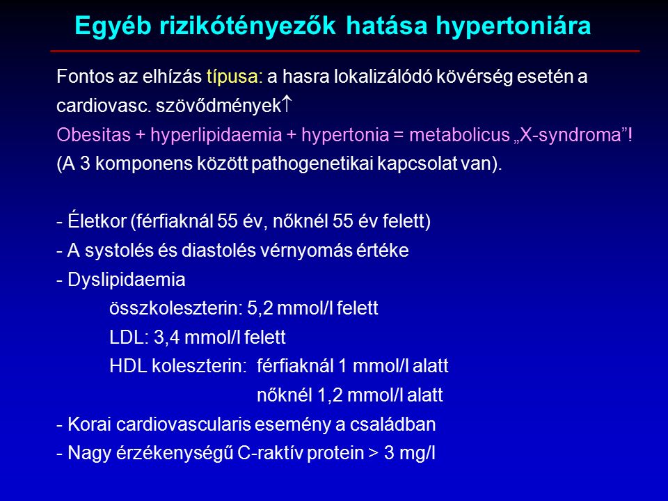 a hipertónia második típusa)