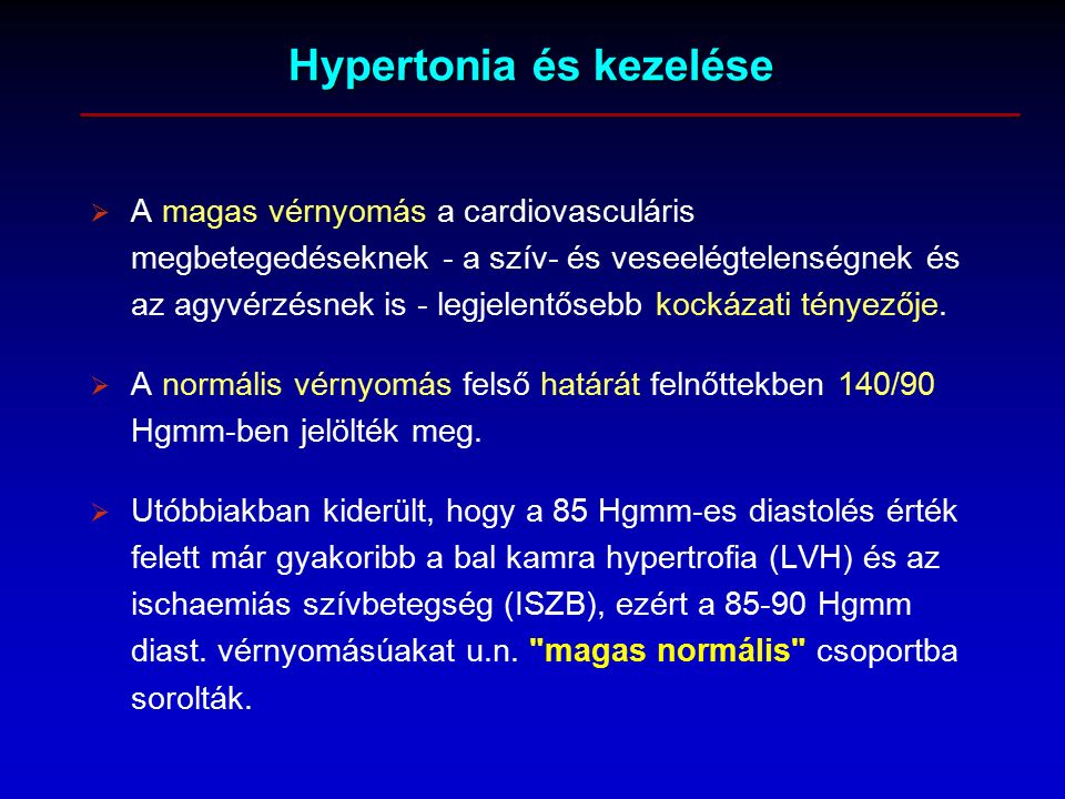 melyik a jobb hipertónia vagy hipotenzió