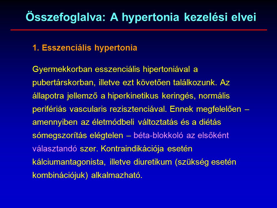 hiperkinetikus típusú hipertónia)