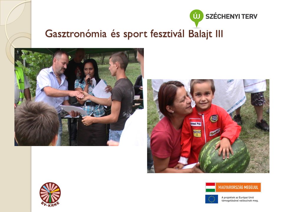 Gasztronómia és sport fesztivál Balajt III