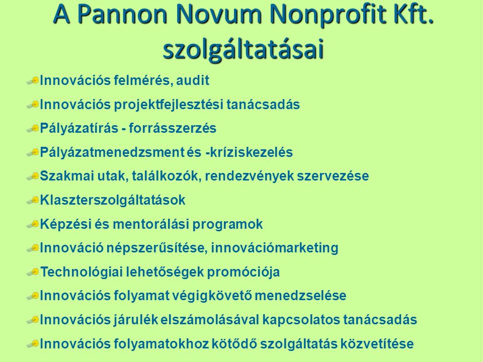 A Pannon Novum Nonprofit Kft.