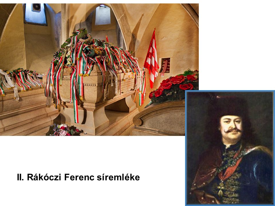 II. Rákóczi Ferenc síremléke