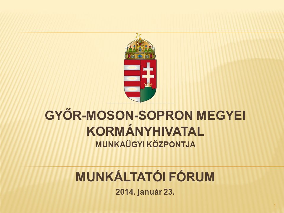 Munkaügyi központ sopron