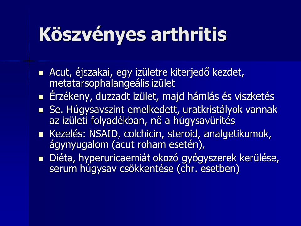 osteoarthritis 2. szakasz