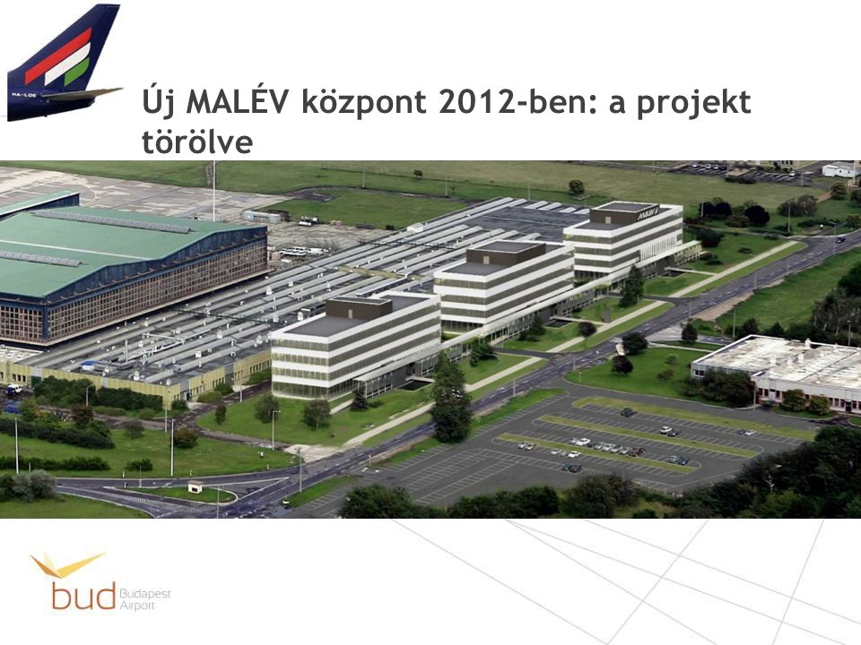 Új MALÉV központ 2012-ben: a projekt törölve