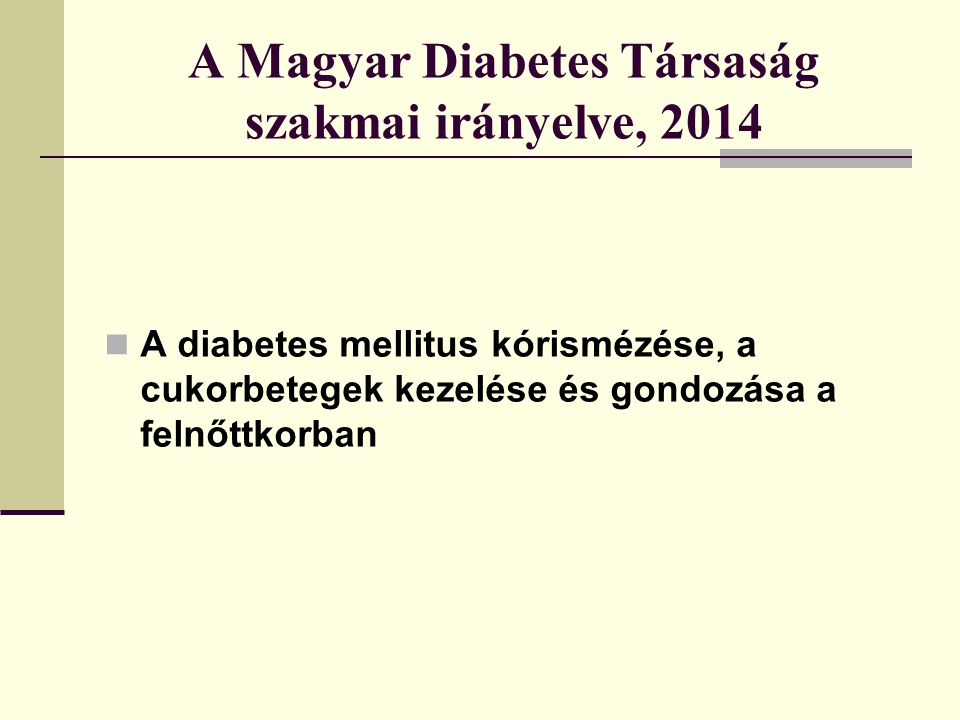 Cukorbetegség