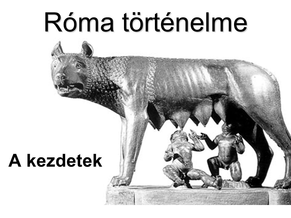 Róma történelme A kezdetek