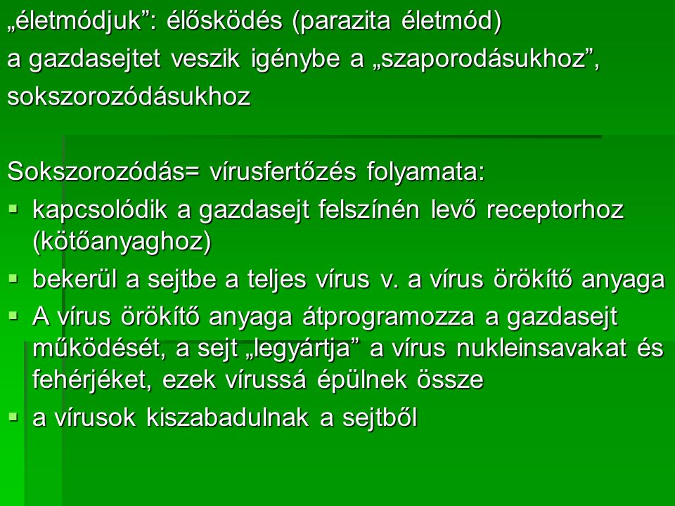vírusok viroidok és prionok