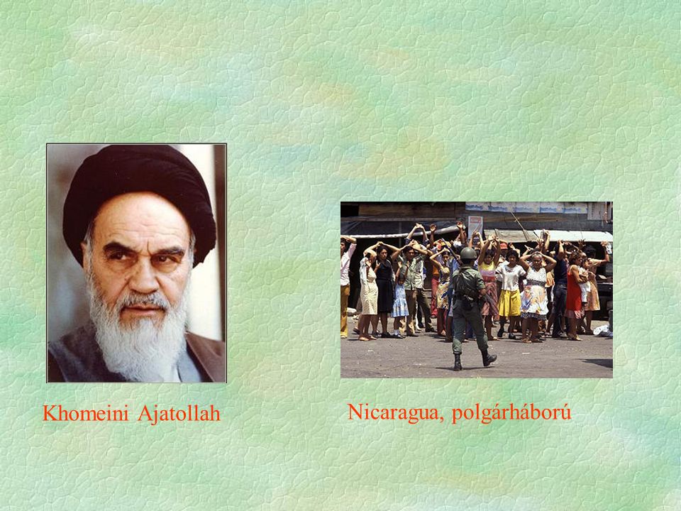 Nicaragua, polgárháború Khomeini Ajatollah