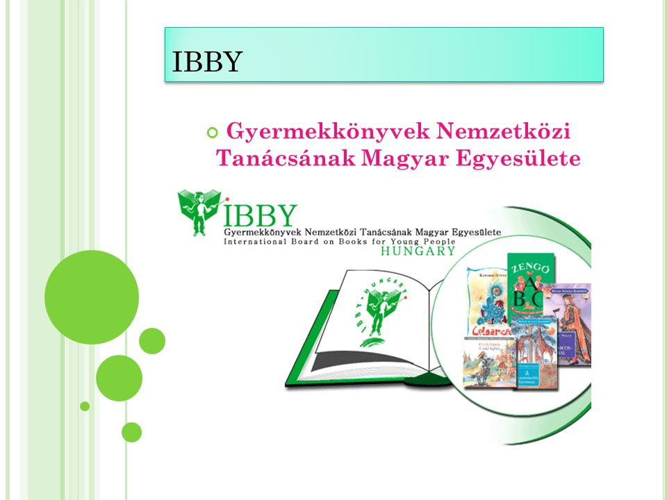 Gyermekkönyvek Nemzetközi Tanácsának Magyar Egyesülete IBBY