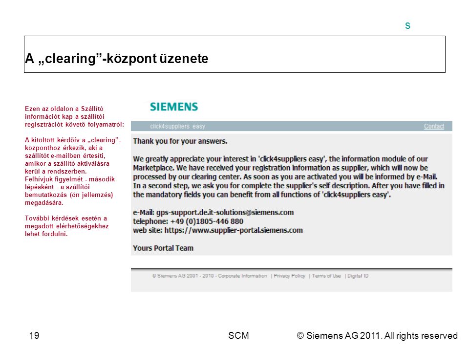 s 19SCM© Siemens AG 2011.