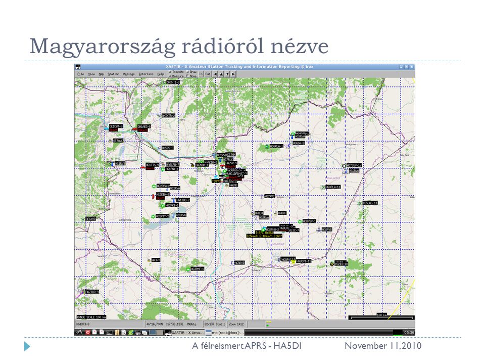 Magyarország rádióról nézve November 11, A félreismert APRS - HA5DI