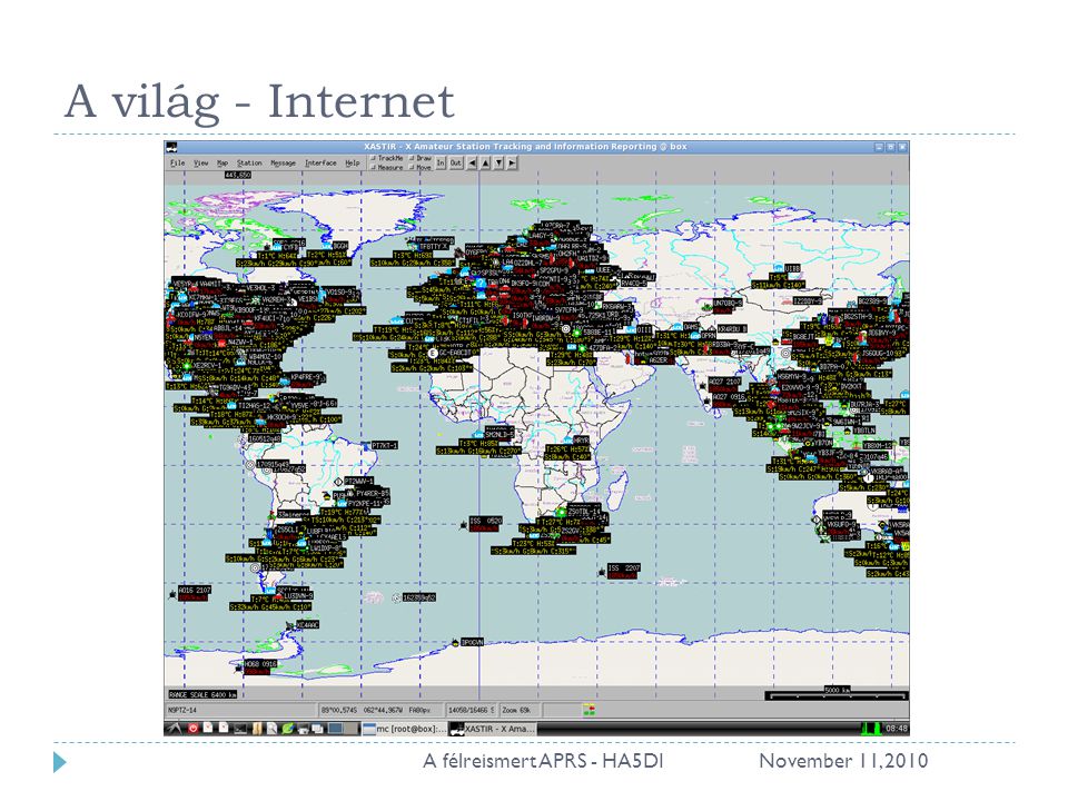 A világ - Internet November 11, A félreismert APRS - HA5DI