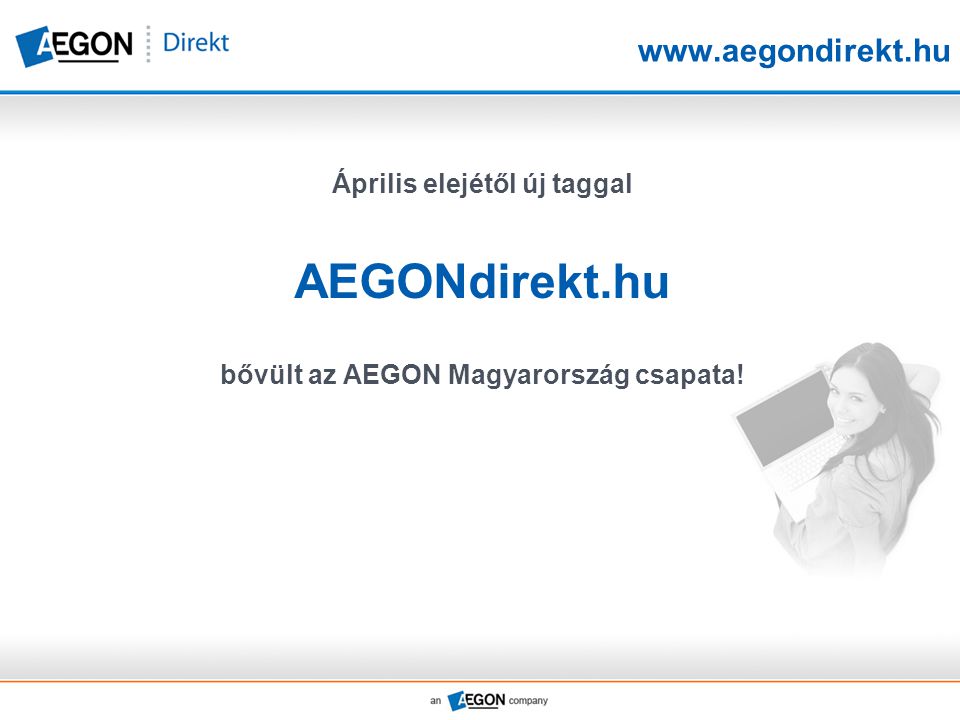 Április elejétől új taggal AEGONdirekt.hu bővült az AEGON Magyarország csapata!