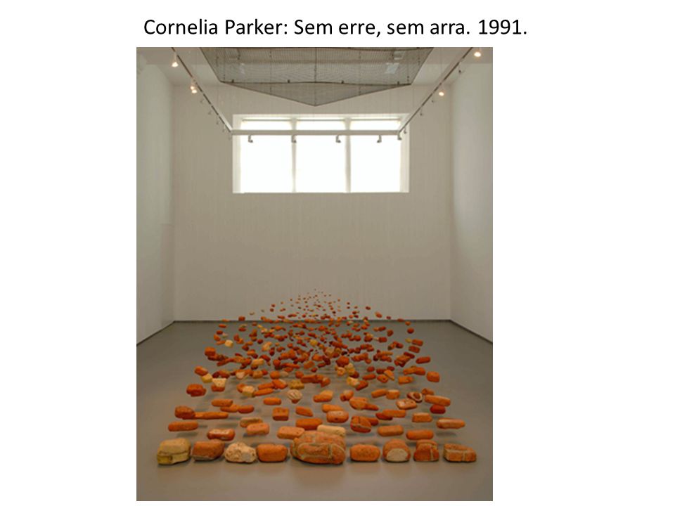 Cornelia Parker: Sem erre, sem arra