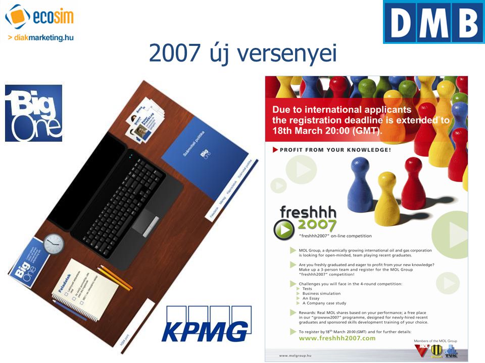2007 új versenyei KPMG BigOne Online könyvvizsgálati esettanulmány versenyy.