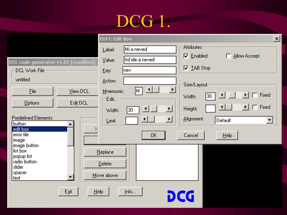 DCG 1.