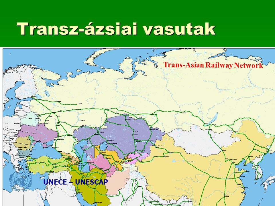 Transz-ázsiai vasutak UNECE – UNESCAP Trans-Asian Railway Network