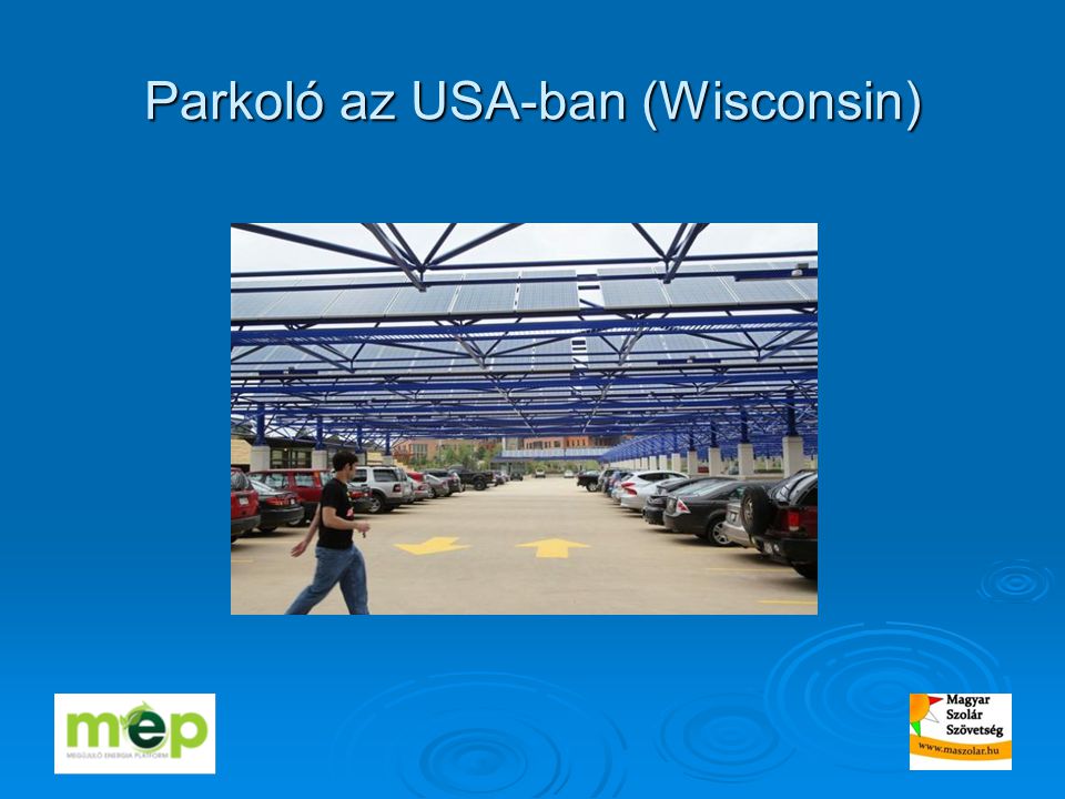 Parkoló az USA-ban (Wisconsin)