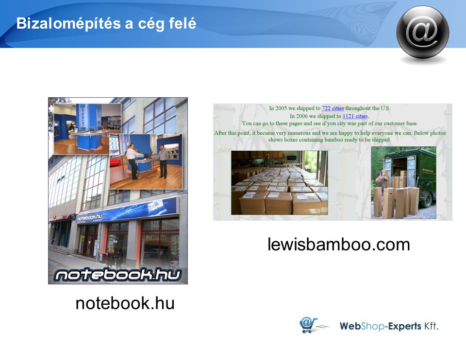 Bizalomépítés a cég felé notebook.hu lewisbamboo.com
