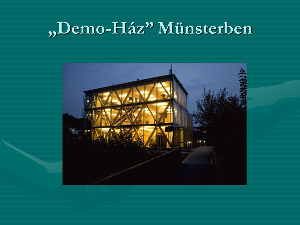 „Demo-Ház Münsterben