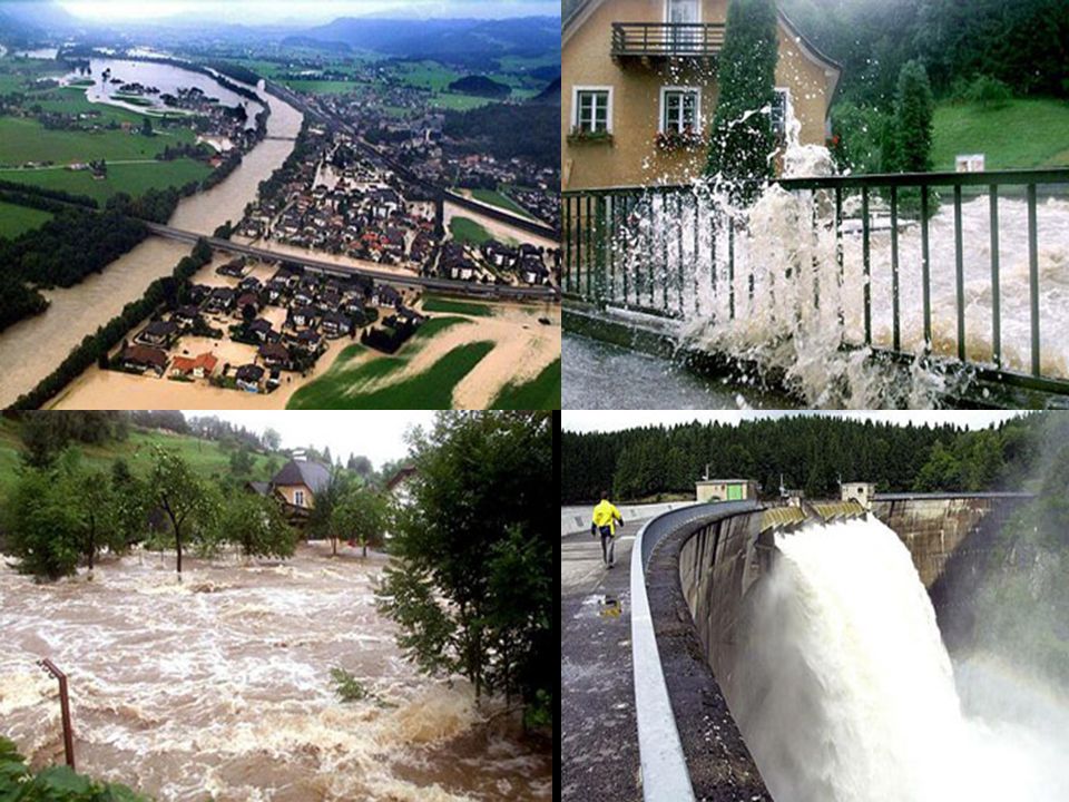 Képek az ausztriai árvizről