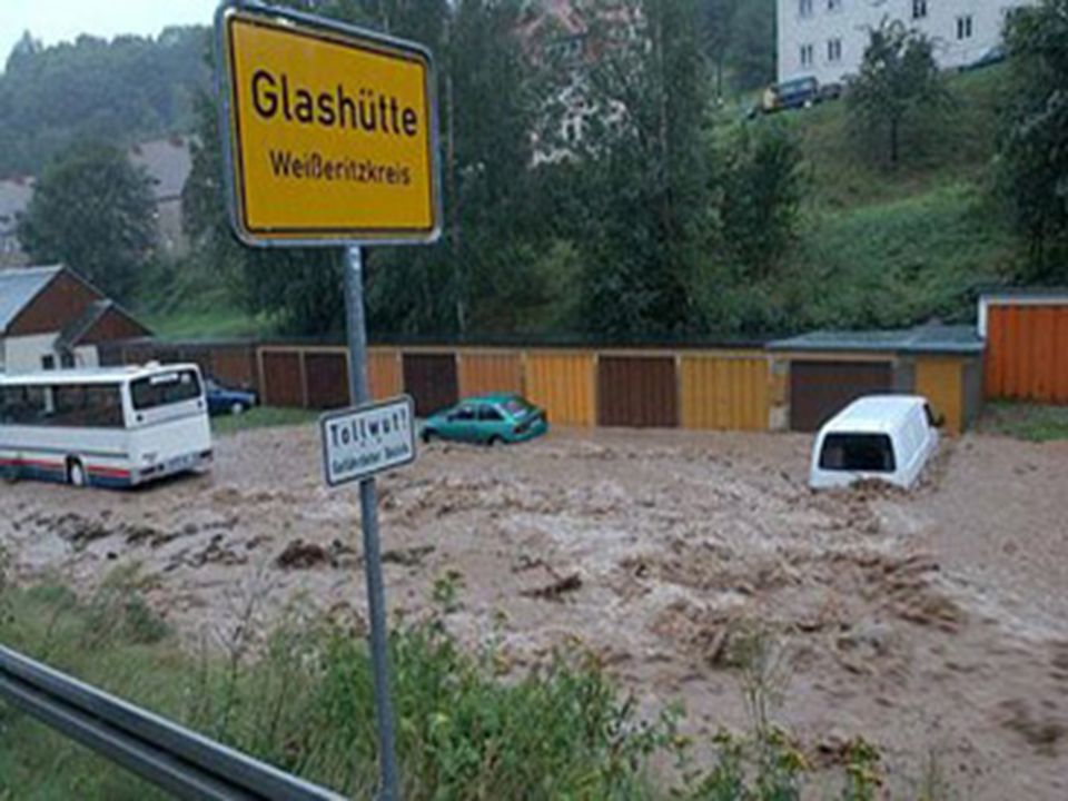 Képek a németországi árvizről