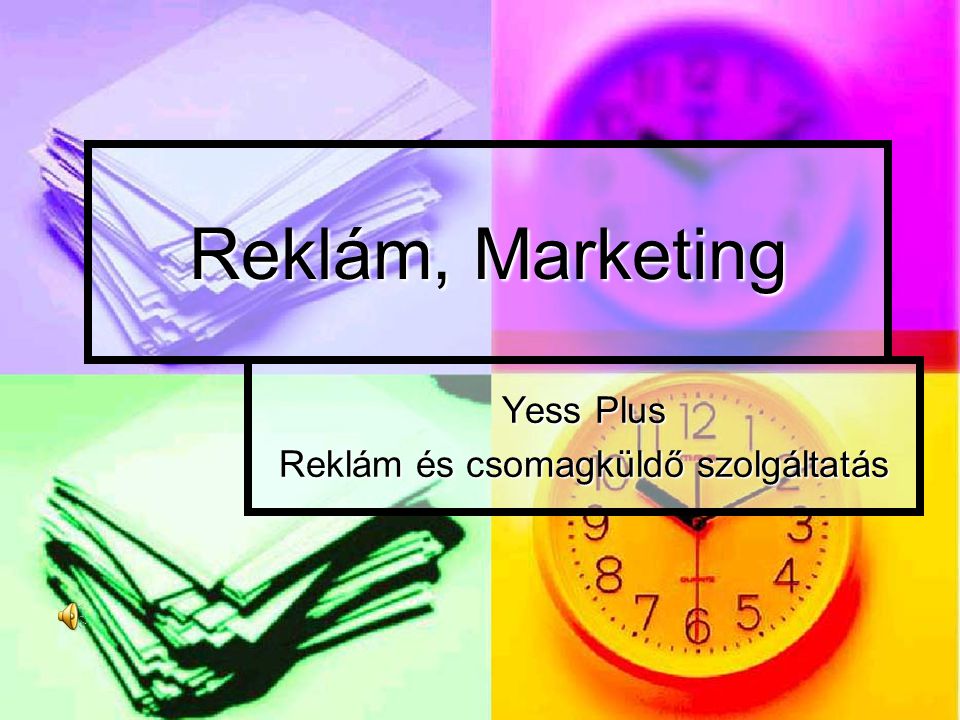 Reklám, Marketing Yess Plus Reklám és csomagküldő szolgáltatás