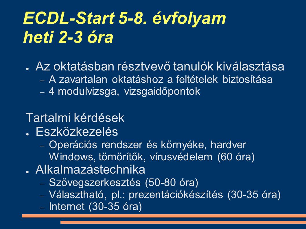 ECDL-Start 5-8.