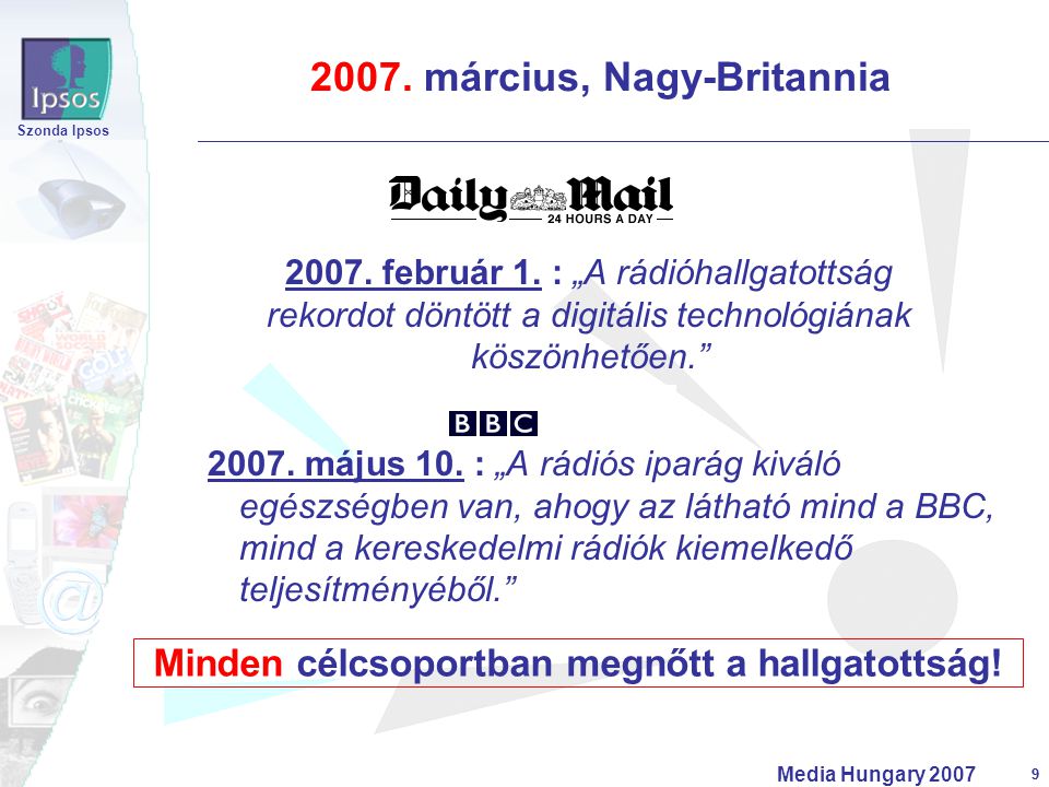 9 Szonda Ipsos Media Hungary március, Nagy-Britannia