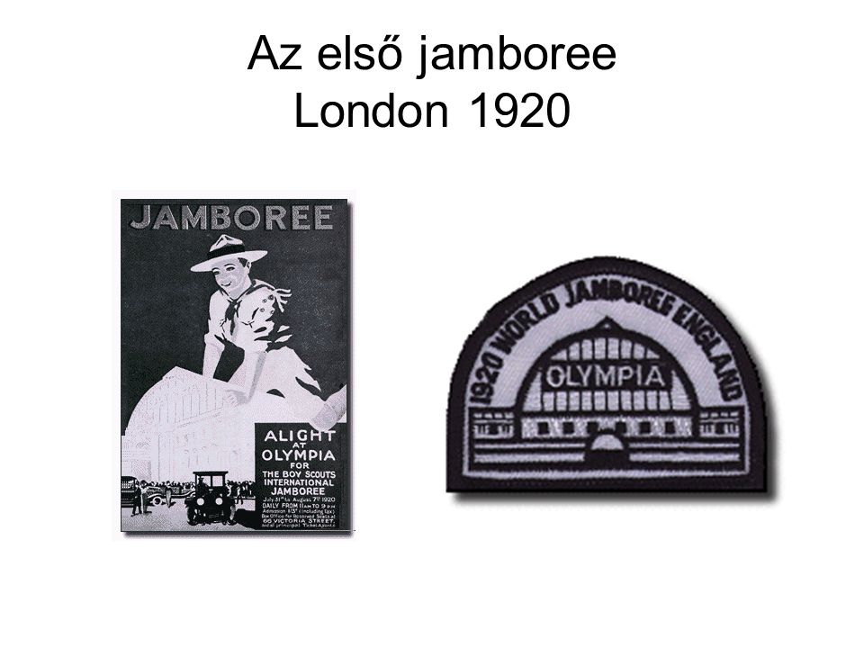 Az első jamboree London 1920