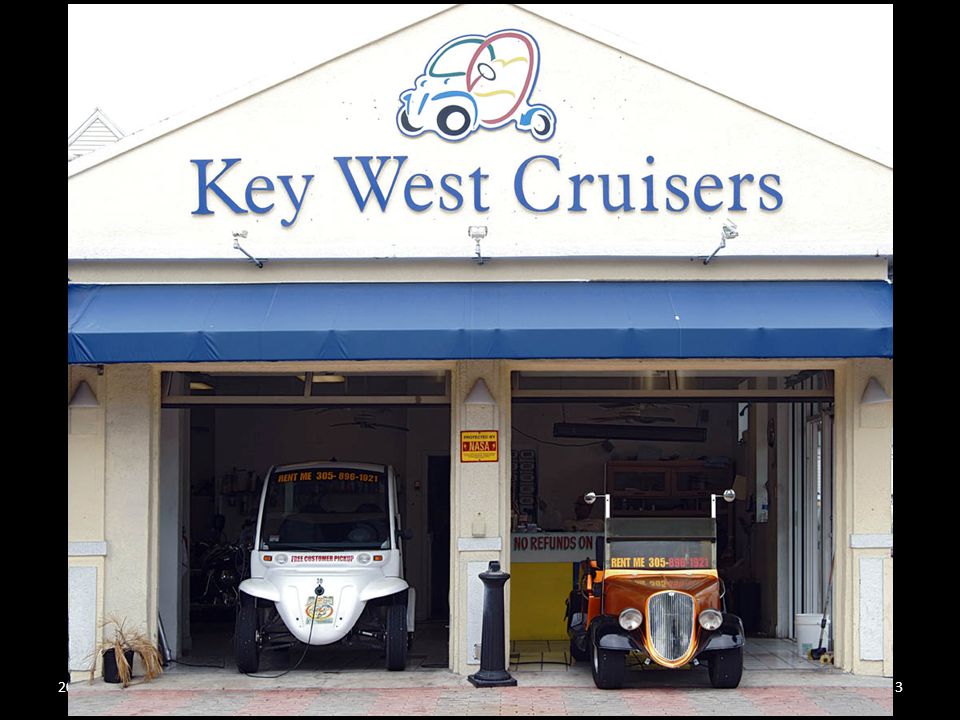 Key West2 Key West az egy sziget, egyben az USA és Florida állam leg-délibb pontja, csupán 130 kilométerre van Kubától.