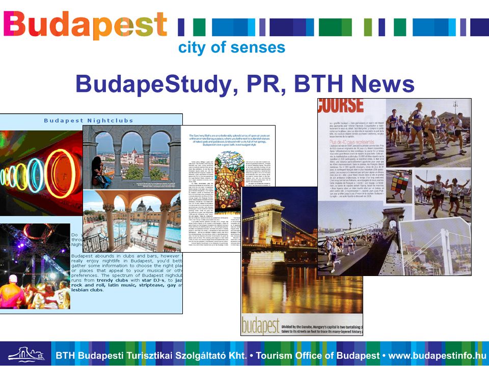 BudapeStudy, PR, BTH News