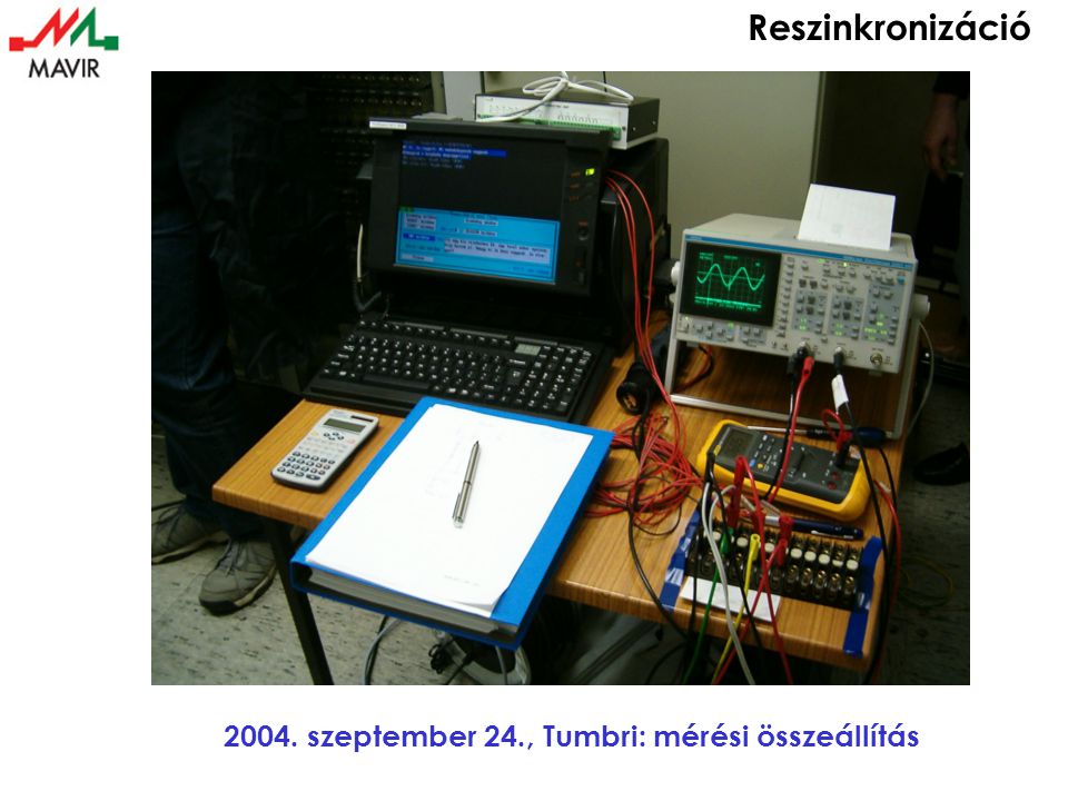 Reszinkronizáció szeptember 24., Tumbri: mérési összeállítás