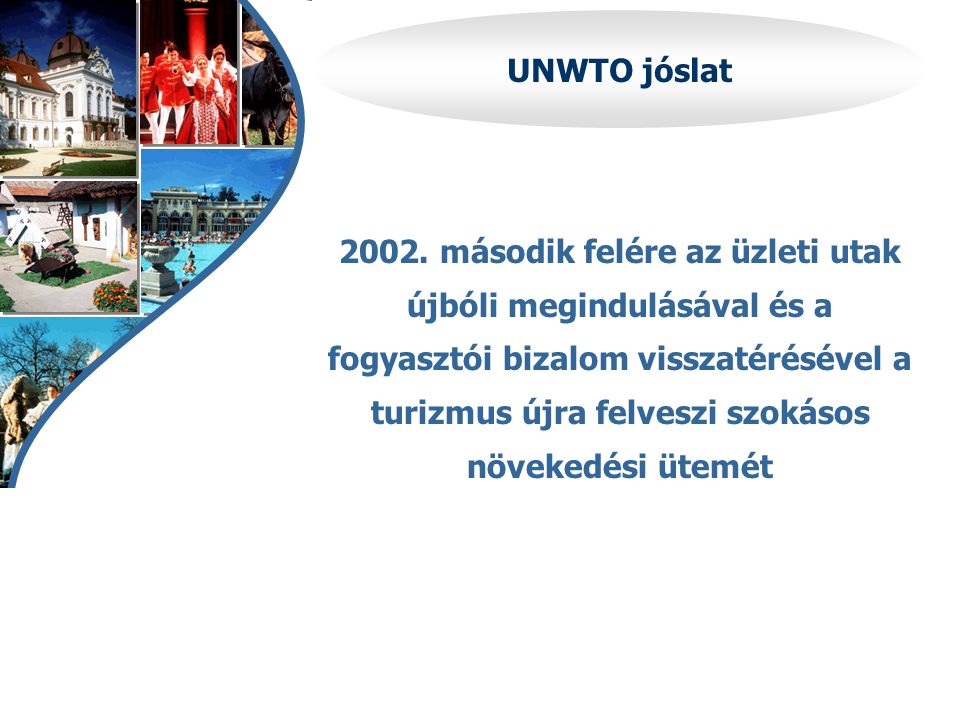 UNWTO jóslat 2002.