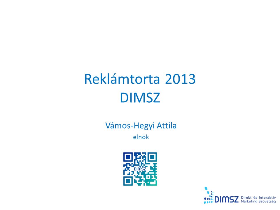 Reklámtorta 2013 DIMSZ Vámos-Hegyi Attila elnök