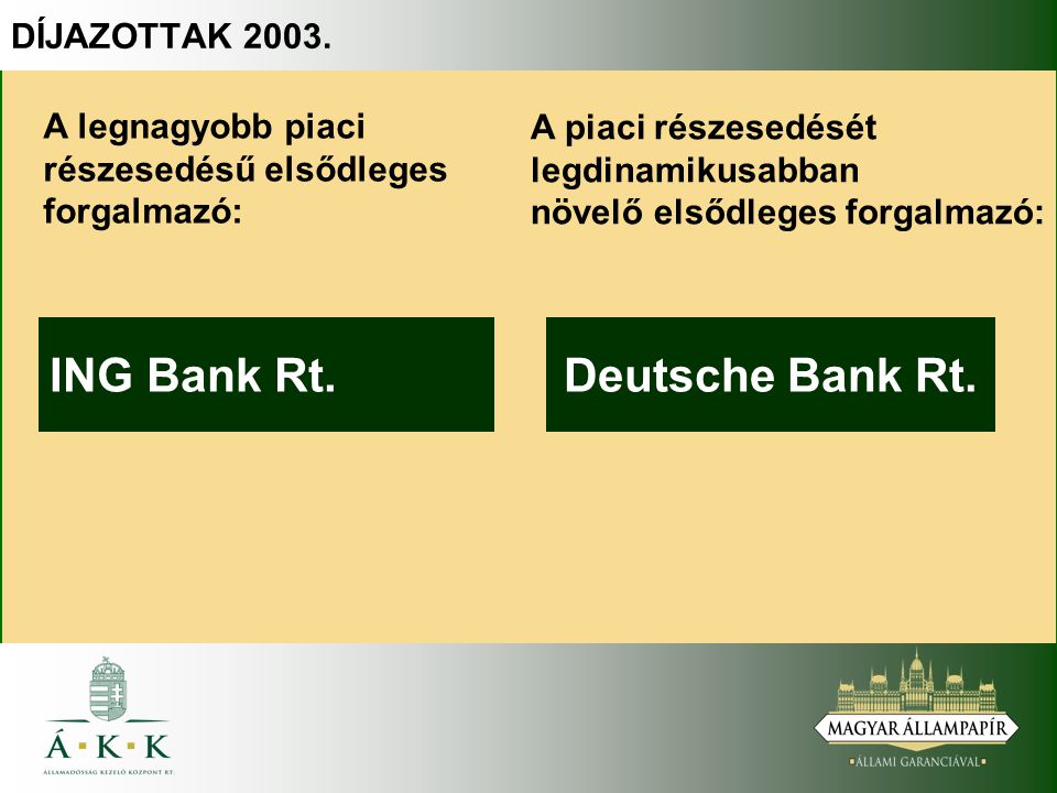 Deutsche Bank Rt.