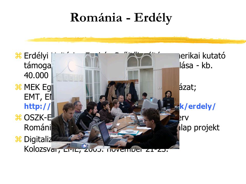 Románia - Erdély zErdélyi Unitárius Egyház Gyűjtőlevéltár; amerikai kutató támogatásával unitárius kéziratok digitalizálása - kb.