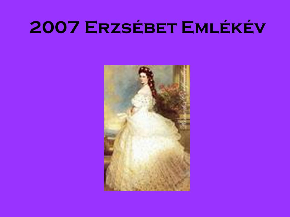 2007 Erzsébet Emlékév