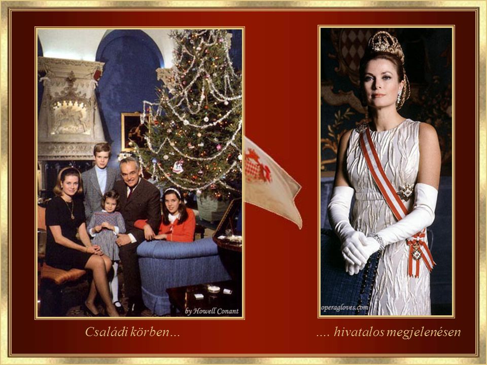 Monaco hercege és hercegnője photo officielle