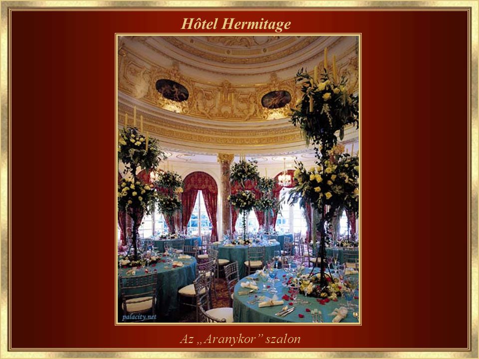 Hôtel Hermitage Az előcsarnok